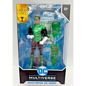 McFarlane DC Multiverse 7" Hal Jordan Green Lantern Gold Label‎ 2024 Walmart NEW